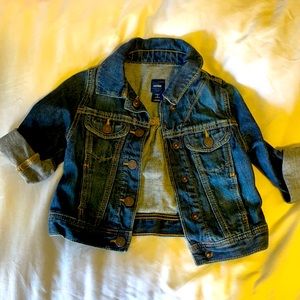 Gap baby jean jacket